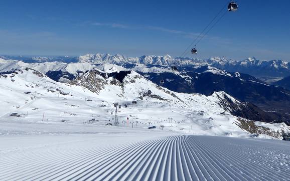 Maggior dislivello nel Salisburghese – comprensorio sciistico Kitzsteinhorn/Maiskogel - Kaprun Maggior dislivello nel Salisburghese – comprensorio sciistico Kitzsteinhorn/Maiskogel - Kaprun