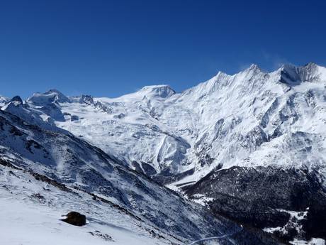 Saas-Fee/Saastal: Dimensione dei comprensori sciistici – Dimensione Saas-Fee