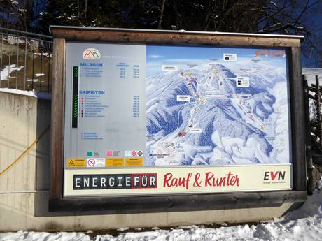 Prealpi ad est della Mura: Orientamento nei comprensori sciistici – Orientamento Mönichkirchen/Mariensee